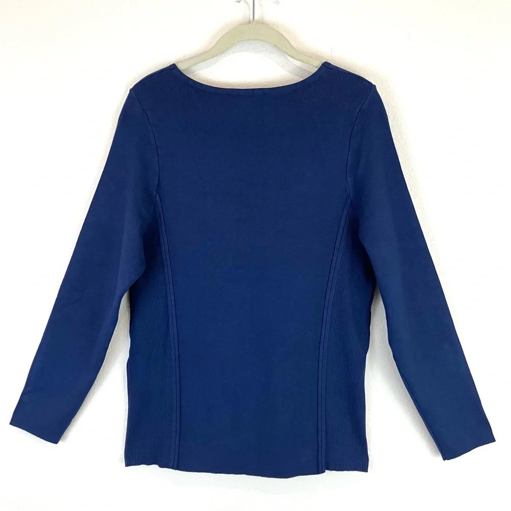 NWT INC International Concepts Square-Neck Sweater